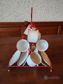 Tazzine da caffè vintage design anni 60/70