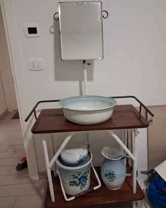 toelette,  lavabo antico completo diaccessori