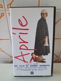 Cassetta VHS film "Aprile" di Nanni Moretti