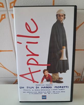 Cassetta VHS film "Aprile" di Nanni Moretti