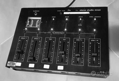 MISCELATORE STEREO AMTRON  A 6 INGRESSI UK 718