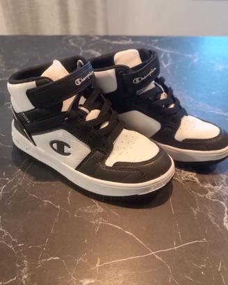 Sneakers Champion alte bianco/nero bambino EU 34