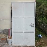 porta in ferro con telaio misure 96 x 187 cm