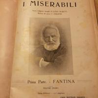 Victor Hugo - I Miserabili - ediz. Nerbini 1920