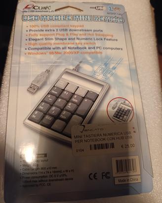 usb tastierino numerico