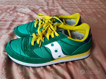 Saucony gialle store e verdi