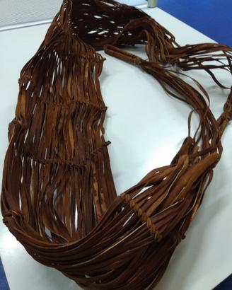 Amaca in cuoio artigianale nuova