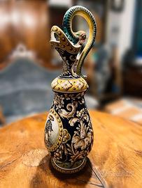 Vaso in ceramica italiana stile Rinascimentale