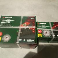 Set batterie e caricatore parkside 