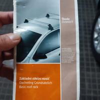barre porta pacchi Skoda originali 