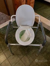 sedia comoda 4 in 1 pieghevole in alluminio