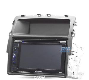TELAIO NERO RADIO 2-DIN PER OPEL VIVARO NISSAN PRI