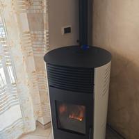 stufa a pellet 12kw nuova