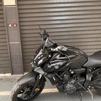 Yamaha MT07 nero opaco 2024 nuovissima