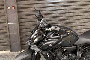 Yamaha MT07 nero opaco 2024 nuovissima