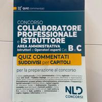 Libro quiz NLD per concorso collaboratore profess