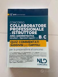 Libro quiz NLD per concorso collaboratore profess