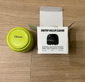 Mini aspirapolvere da tavolo per computer