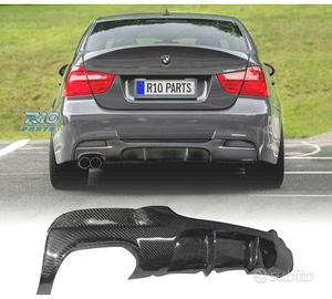DIFFUSORE BMW E90 E91 LOOK M PERFORMANCE CARBONIO 