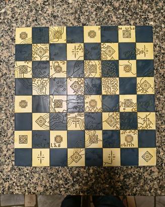 Scacchiera il signore degli anelli deagostini