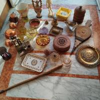 Lotto oggetti vintage e antichi 