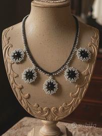 Collana D'epoca pezzo unico stile impero handmade