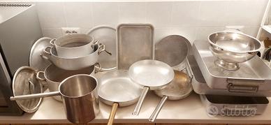 Set pentole in alluminio professionale