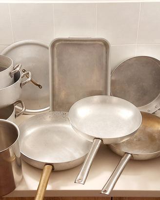 Set pentole in alluminio professionale