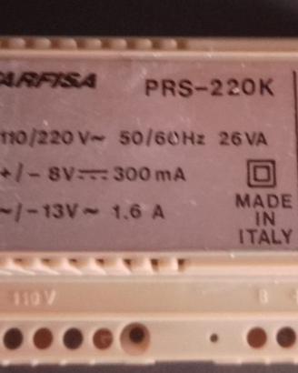 alimentatore citofonico Farfisa PRS 220 K