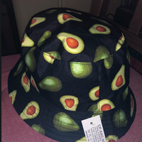 Cappello Bucket Pescatore con stampa Avocado