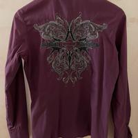 Camicia con ricamo Harley Davidson