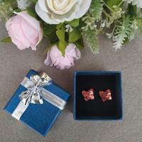 Orecchini a farfalla con cristalli Swarovski 
