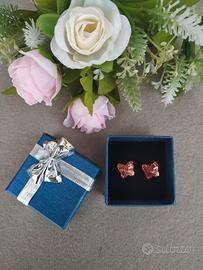 Orecchini a farfalla con cristalli Swarovski 