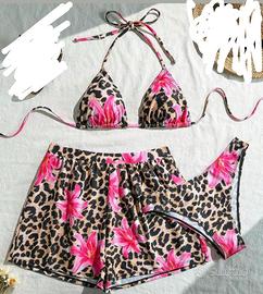 costume leopardato taglia m nuovo mai idossato 