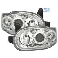FARI PER FORD ESCORT 95-00 ANGEL EYES FONDO CROMAT