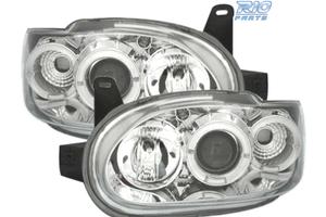 FARI PER FORD ESCORT 95-00 ANGEL EYES FONDO CROMAT