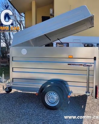 CARRELLO RIMORCHIO CRESCI PT6F FURGONE RAMPA DI SA