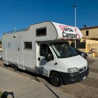 CMper mansardato burstner su fiat ducato 2.8