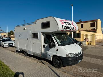 CMper mansardato burstner su fiat ducato 2.8