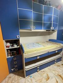 Cameretta con cabina armadio