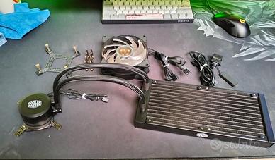 Dissipatore a Liquido RGB CoolerMaster 2 ventol