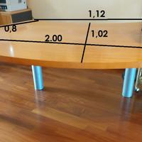 SCIVANIE MODERNE IN LEGNO & ACCIAIO