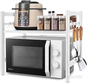 DWDHYEAN Scaffale Cucina Estensibile Mensola Micro