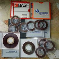 Nastro da 1/4 pollice, open reel, bobine plastica