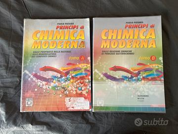 Pistarà Principi di chimica moderna tomo A e B