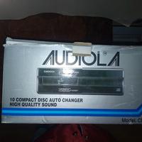 LETTORE CD AUDIOLA COMPACT disc VINTAGE 10 COMPACT