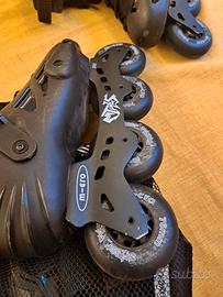 Pattini in linea n.38 M-CRO con protezioni