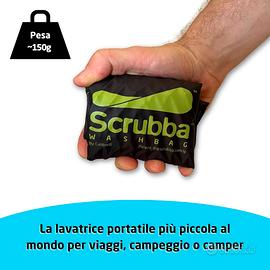 Wash bag SCRUBBA sacco lavatrice portatile