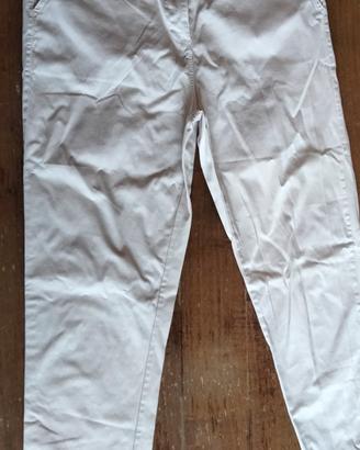 Pantaloni dritti leggeri elasticizzati