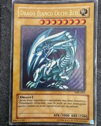 Drago Bianco Occhi Blu MIK-I001